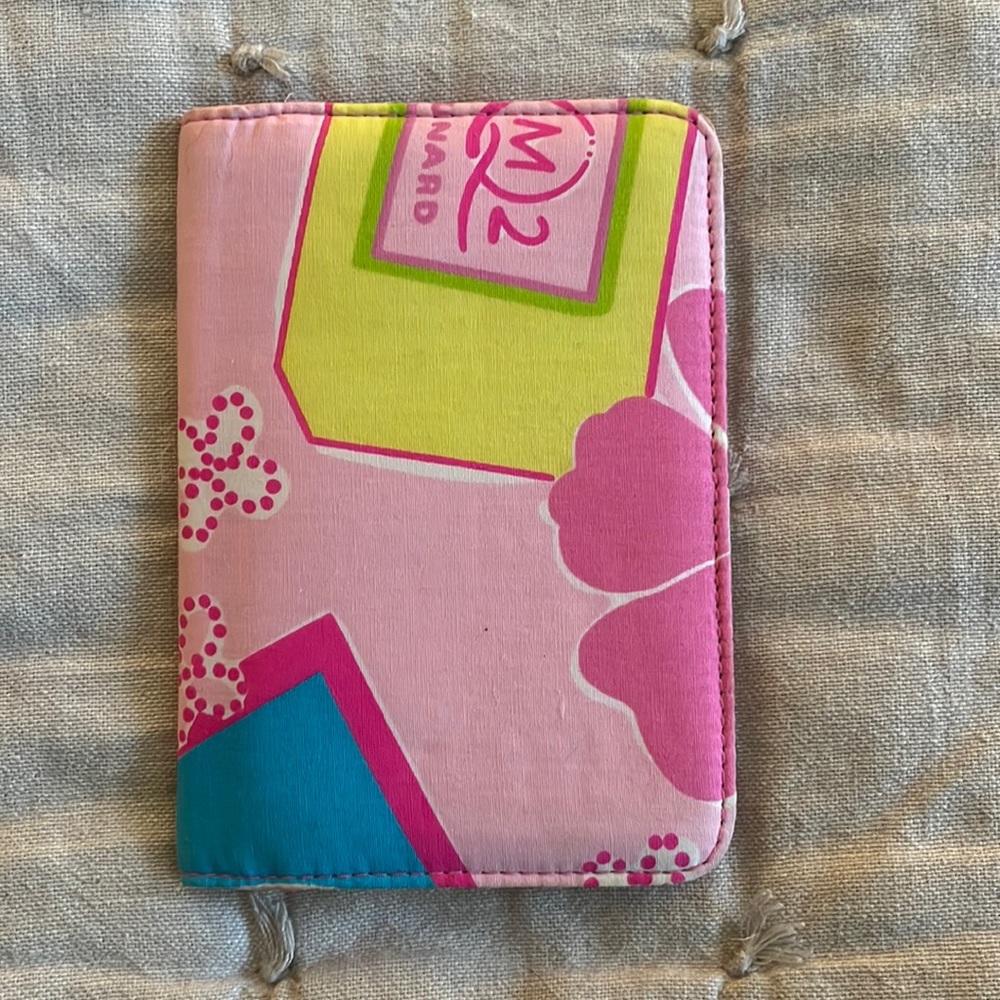 Lily Pulitzer passport holder